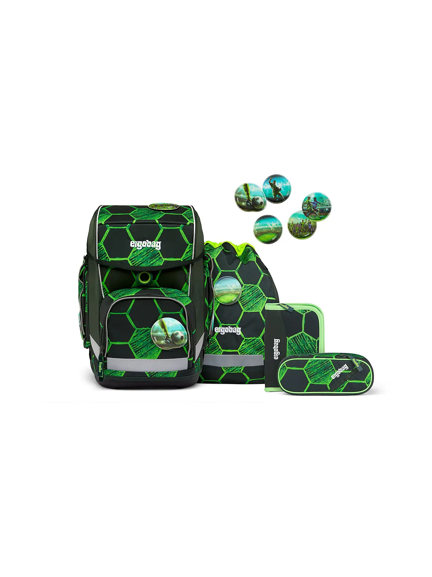 ERGOBAG | Schultaschen Set 5tlg Cubo - VolltreffBär | 